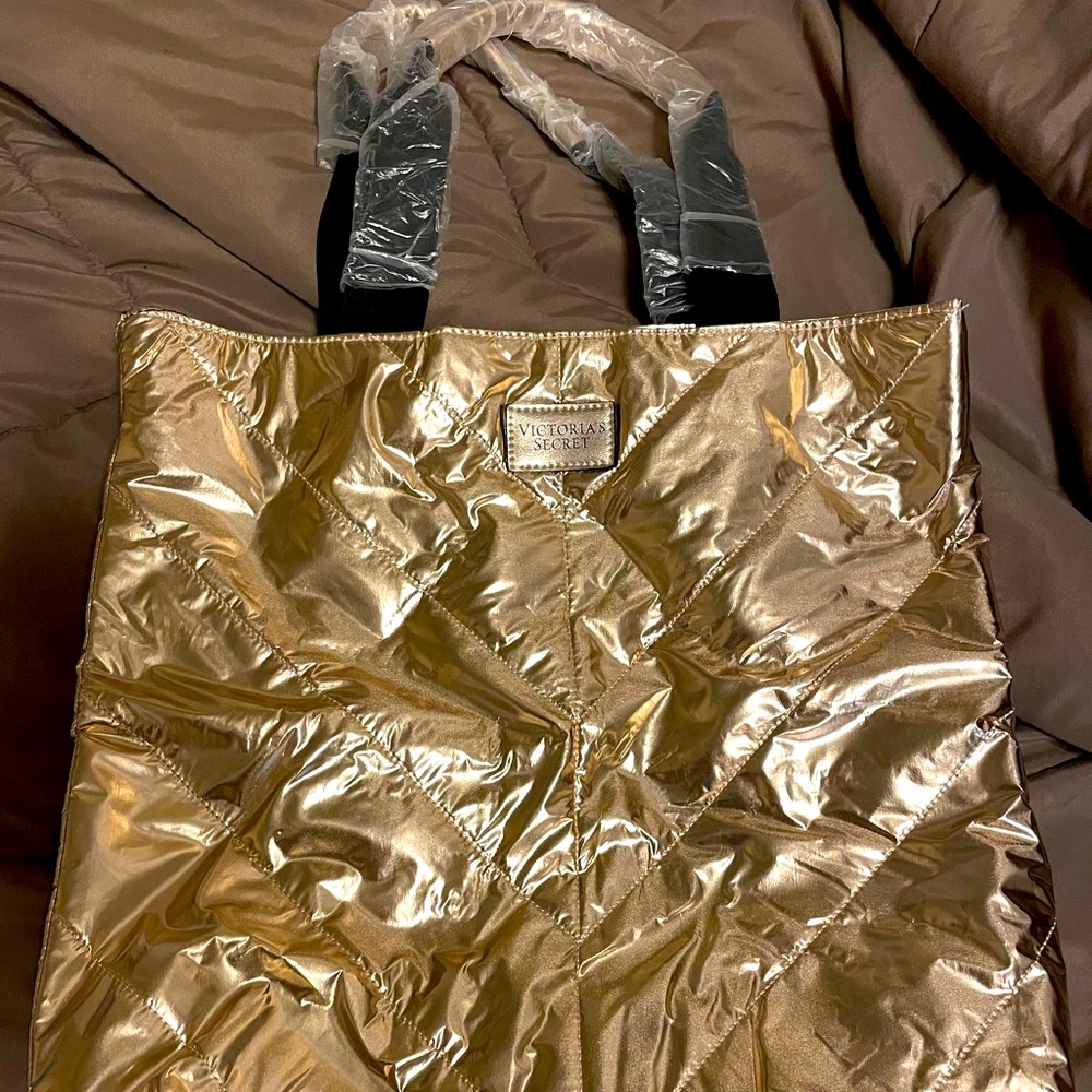 Rose gold bag